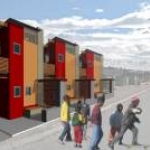 Award-winning design for low cost housing project, Mitchell\'s Plein