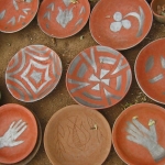 Modern patterns in Venda pottery, courtesy Madi A Thava